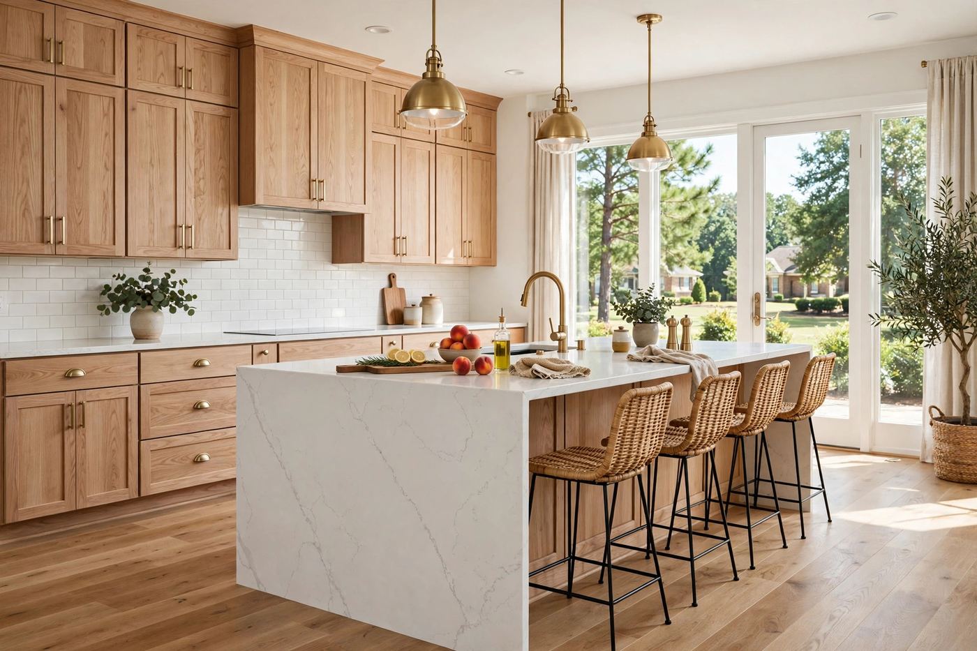 Remodeled kitchen by Golden Hammer Home Renovation in Marietta, GA