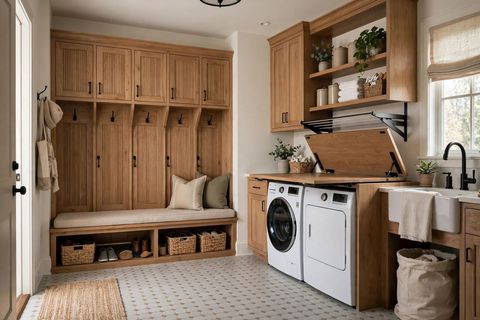Mudroom Remodeling Ideas East Cobb Families Actually Use — Golden Hammer Home Renovation blog